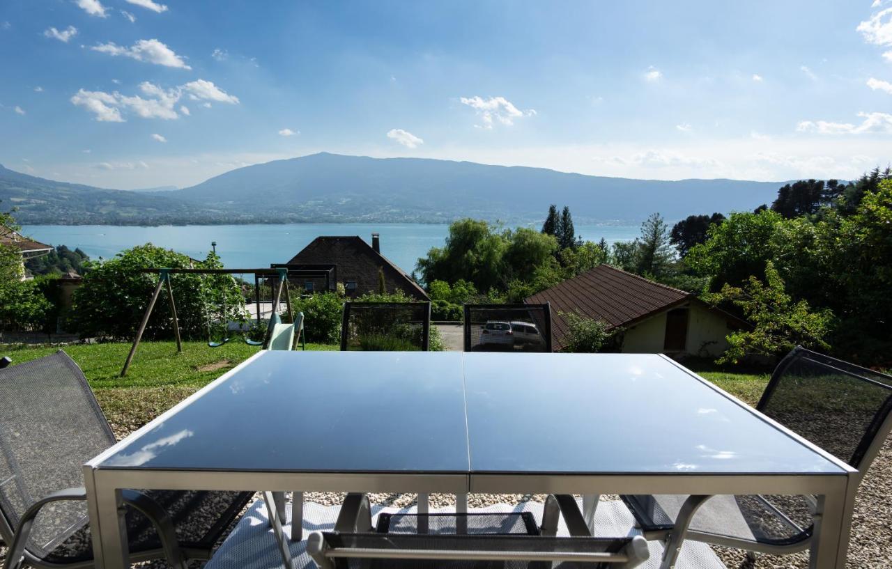 베이리에-뒤-락 T3 Avec Vue Sur Le Lac D'Annecy 아파트 외부 사진