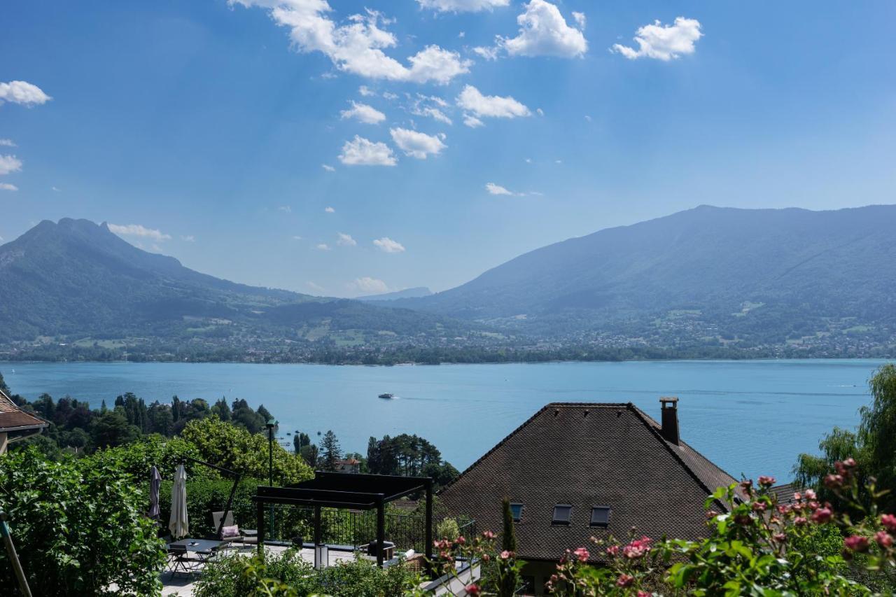 베이리에-뒤-락 T3 Avec Vue Sur Le Lac D'Annecy 아파트 외부 사진