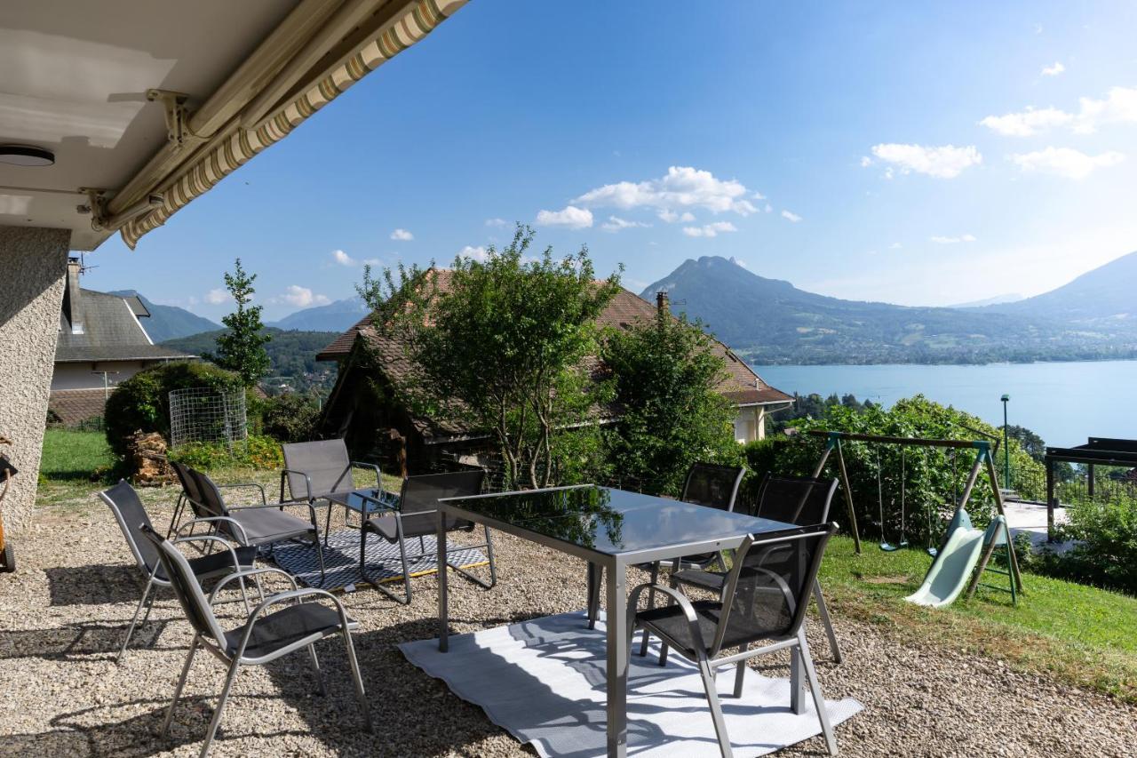 베이리에-뒤-락 T3 Avec Vue Sur Le Lac D'Annecy 아파트 외부 사진